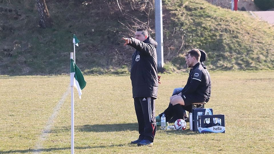 Bert Marcus war diesmal nicht zufrieden mit der Leistung seiner Mannschaft.