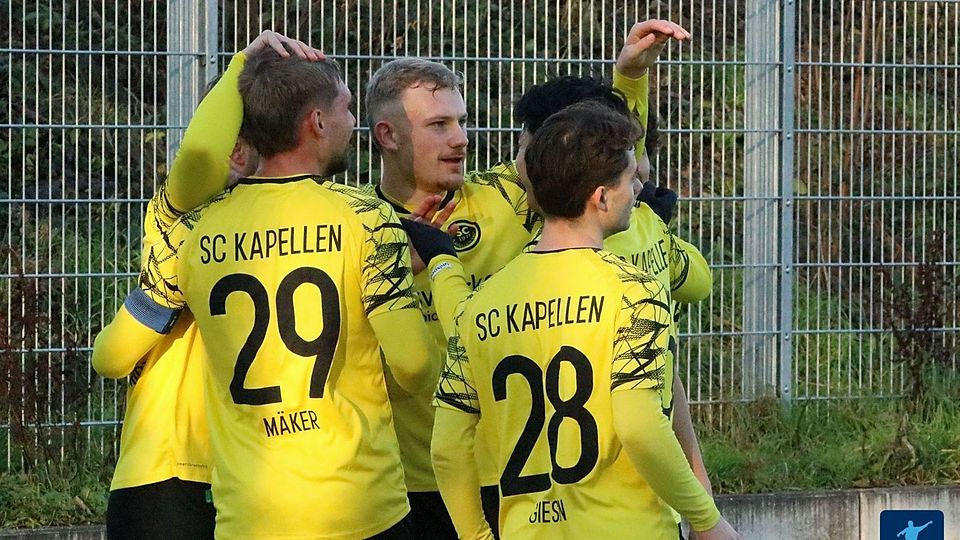 Kapellen erzielte 5 Tore gegen den TuS Königsdorf.