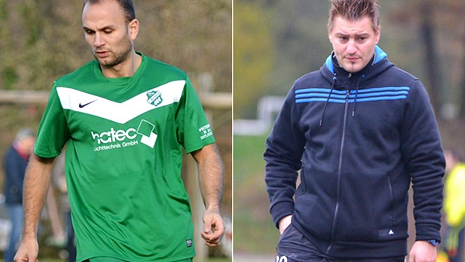 Yalcin Terzioglu (l.) und Daniel Pfaff werden auch 2014/15 das Trainergespann bei der SVU bilden. | Fotos: Benedikt Hecht und Matthias Konzok