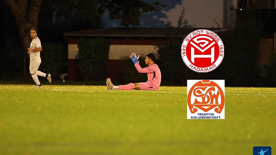 SVW-Keeper Noah Kara musste in Hadamar vier Mal hinter sich greifen.