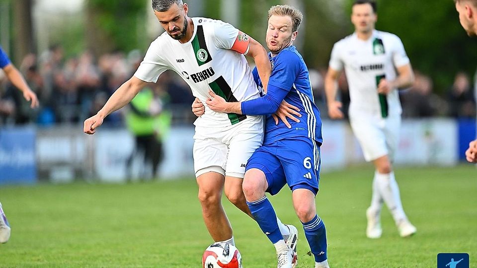 Die "graue Eminenz" - nur schwer zu stoppen: Maxi Göbhardt (li.) wird weiter für den SC Eltersdorf auflaufen.
