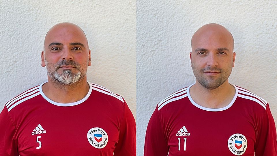Deniz Top (li.) und Christos Karakitsos übernehmen bei der SSVg Heiligenhaus interimsweise.