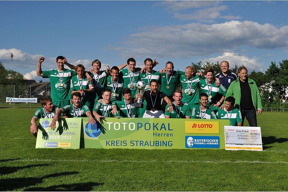 Totopokalsieger 2013: der SC Kirchroth.  F: Stefan Ritzinger
