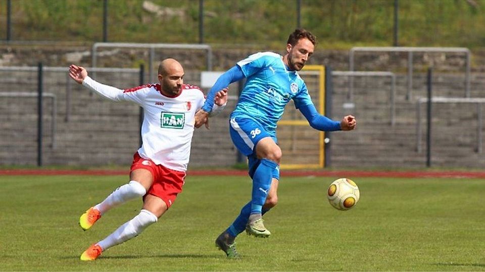 Tino Semmer (rechts im Bild) spielt ab sofort in der Landesliga Nord.                 F: Nordhausen