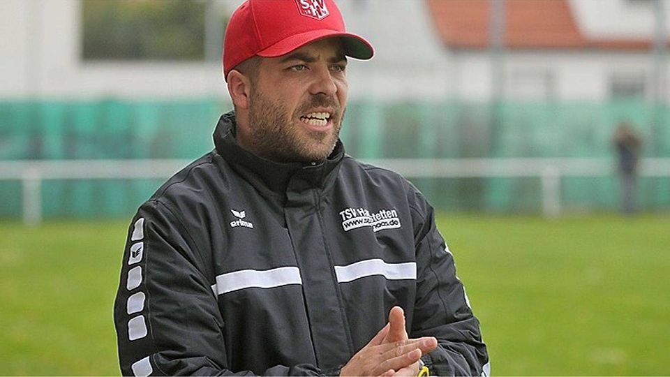 Ist mit seinem Latein am Ende: Trainer Andreas Ried ist beim TSV Haunstetten überraschend zurückgetreten.  Foto: Michael Hochgemuth