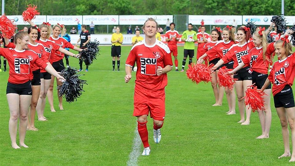 Pascal Rasmus wurde beim 1. FC Sonthofen groß verabschiedet.   F.: Jessy Moths