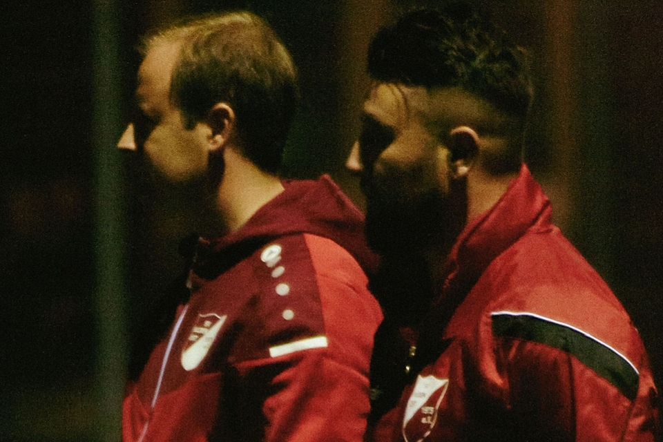 Muhammed Özdilek (r.) und sein Co-Trainer Dimitri Ponukarin.