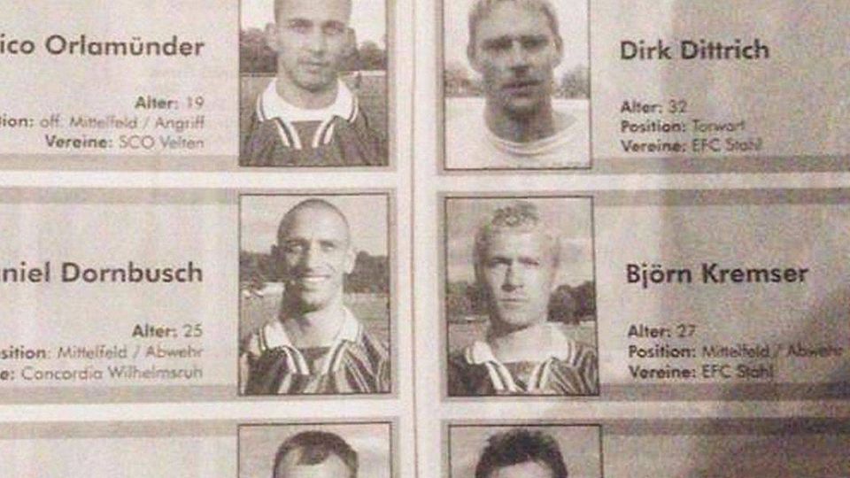 Alte Zeiten: Dirk Dittrich stand einst bei Eisenhüttenstadt unter Vertrag, bevor er nach Oranienburg wechselte - unter Coach Gerd Pröger.  Beide sind heute Trainer bei Union Klosterfelde.