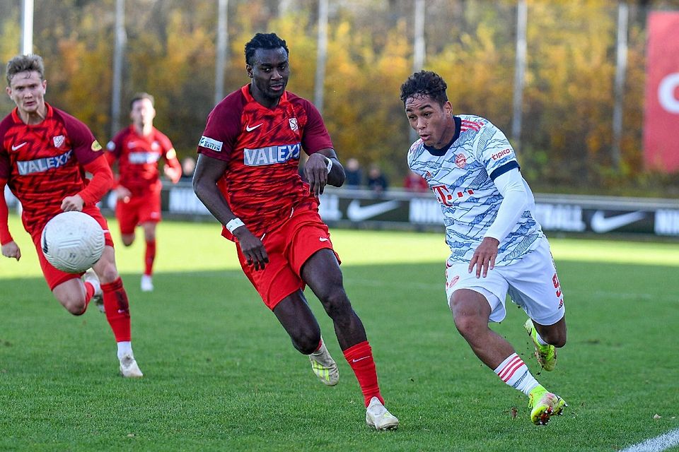 Armindo Sieb erzielte am Sonntag gegen den SV Heimstetten den Siegtreffer für den FC Bayern II.