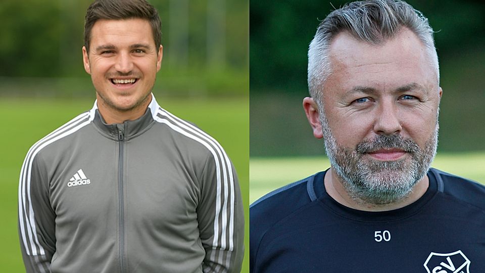 Daniel Hörtkörn (links auf dem Bild) und Thomas Gadek tauschen kommende Saison die Vereine