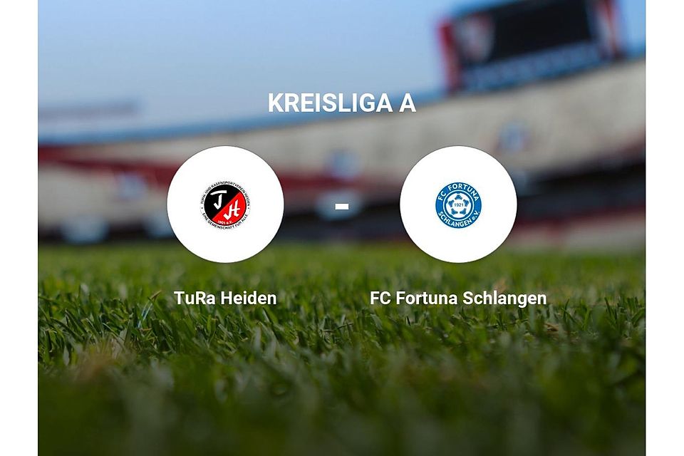 TuRa Heiden gegen FC Fortuna Schlangen
