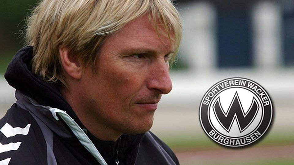 Günter Heberle übernimmt das Traineramt beim Süd-Bayernligisten SV Wacker Burghausen II. F: Meier
