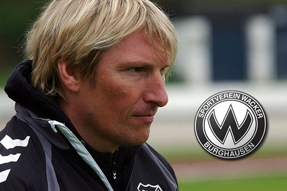 Günter Heberle übernimmt das Traineramt beim Süd-Bayernligisten SV Wacker Burghausen II. F: Meier