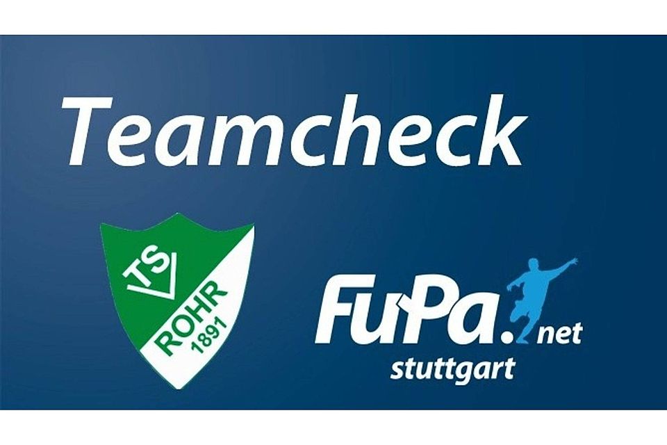 Der Teamcheck für den TSV Rohr II. Foto: FuPa Stuttgart