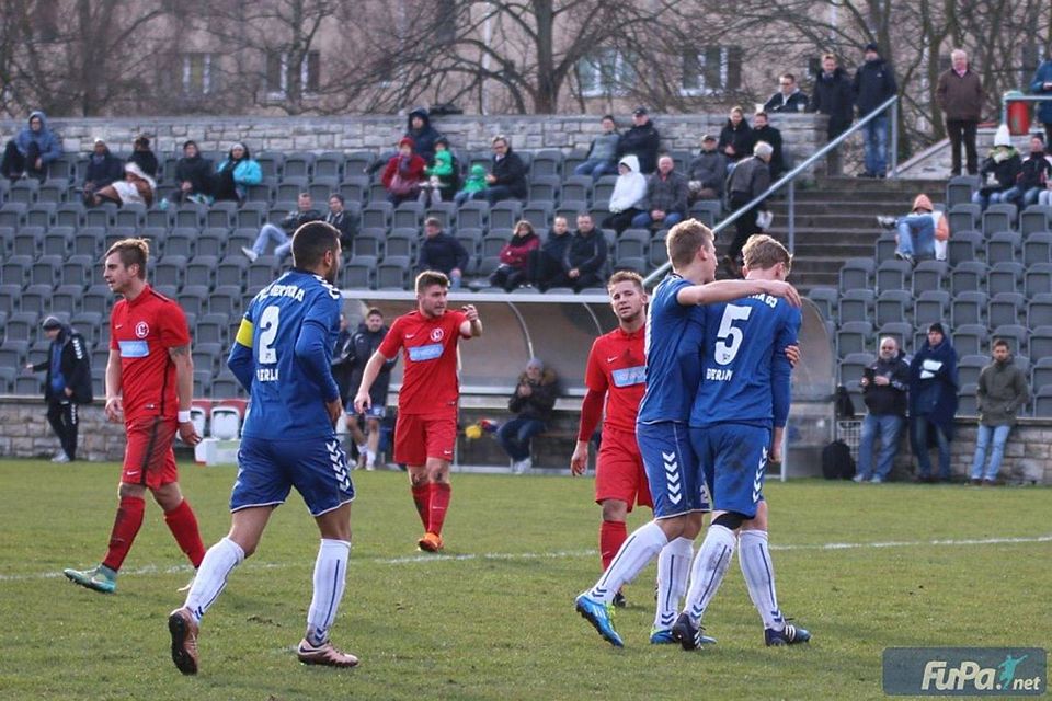 Hertha 03 Zehlendorf gewinnt am 17. Spieltag der NOFV Oberliga-Nord mit 2:0 bei Lichtenberg 47. Foto: Kerstin Kellner