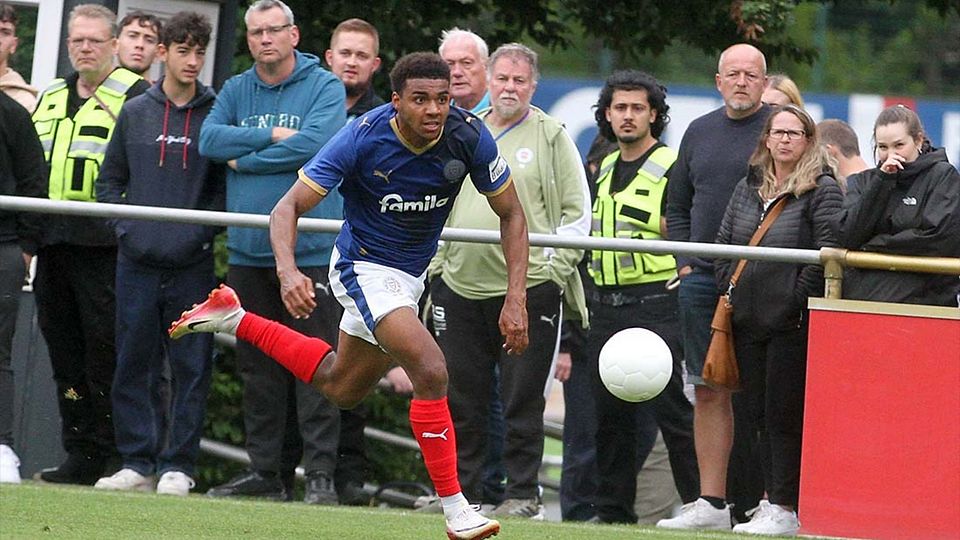Mit seinen außergewöhnlichen Leistungen im Oberliga-Team der Störche hat sich Ikem Ugoh für höhere Aufgaben empfohlen.