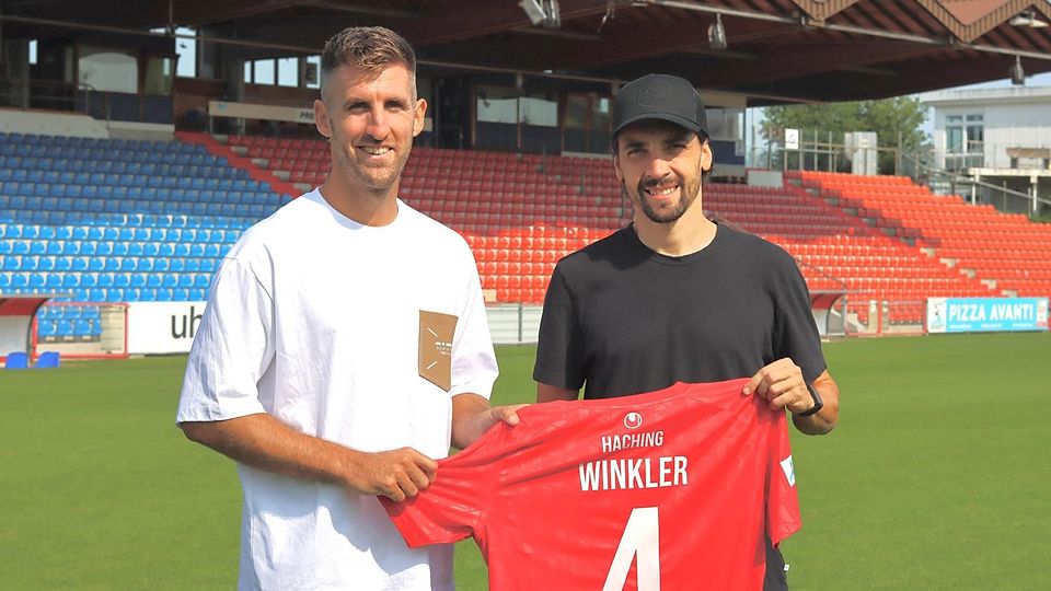Zurück im Trikot der SpVgg Unterhaching: Alexander Winkler.