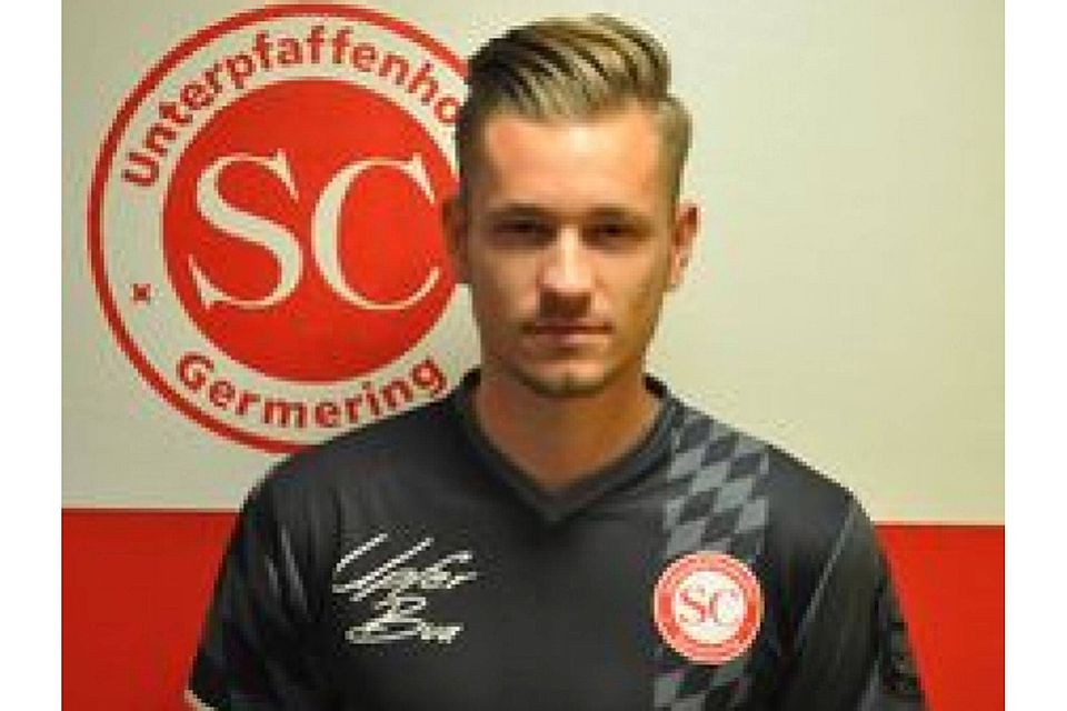 Manuel Miller schoss alle drei Tore für den SC Unterpfaffenhofen. SCU