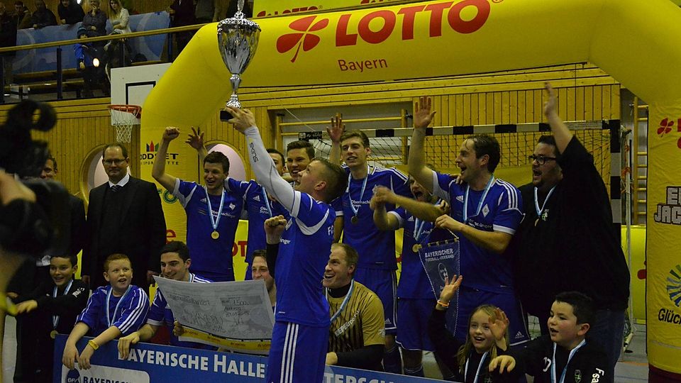 Der FC Deisenhofen kann seinen Titel bei der Bayerischen Hallenmeisterschaft nicht verteidigen F: Giesecke