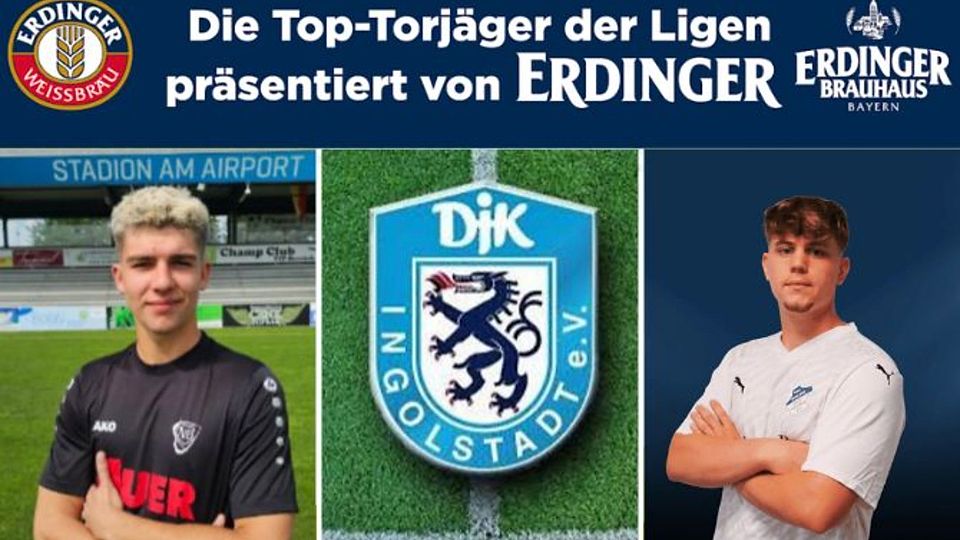Die 15 Kästen ERDINGER gehen an Andrii Sapunov und die DJK Ingolstadt. Noah Tiefenbacher (li.) wurde Zweiter, Phillip Sepp (re.) Dritter. 