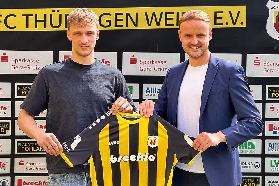Der FC Thüringen Weida stellt mit Christoph Otto bereits seinen dritten Neuzugang vor. Der FC Thüringen Weida stellt mit Christoph Otto bereits seinen dritten Neuzugang vor.