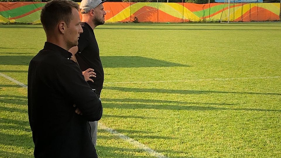 Die beiden neuen an der Seitenlinie des TV Hilpoltstein: Julian Schmidpeter und Martin Baeck-Gugel.
