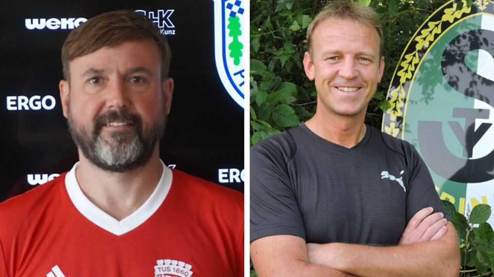 Mike Hanner (li.) löst Christian Bruckmaier beim SV Bayerbach/Rott ab 