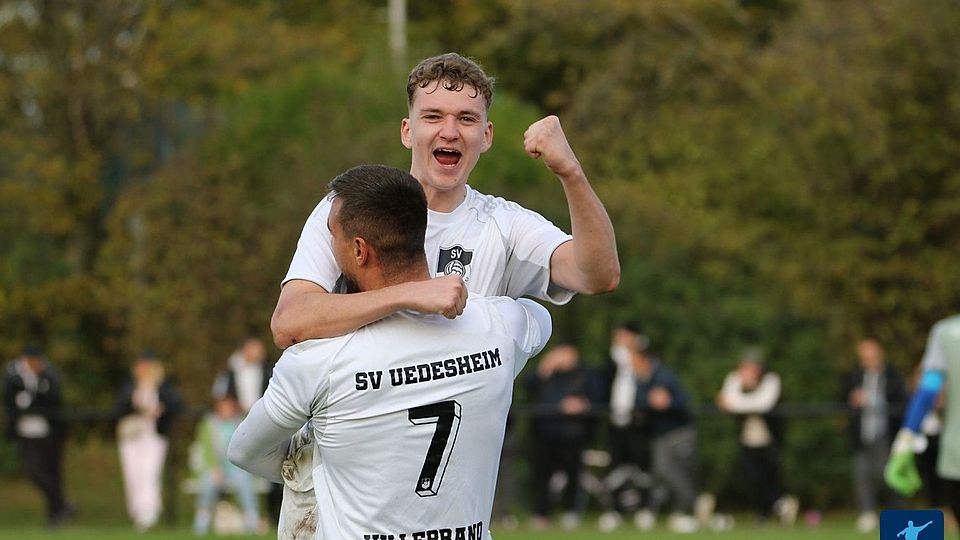 Wahnsinnsspiel in Uedesheim. 