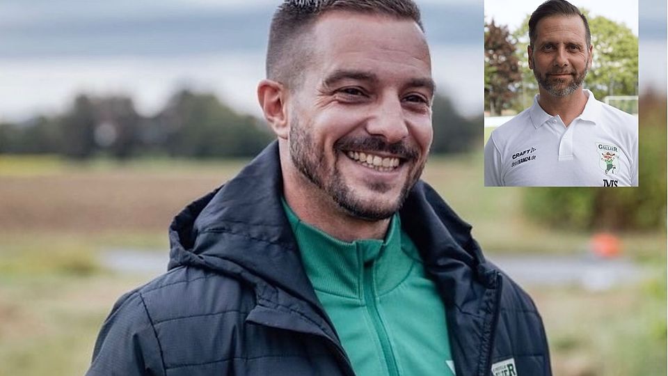 Mario Schindler (kleines Bild) hat seinen Trainerposten in Großbardorf zur Verfügung gestellt, Manuel Leicht (großes Bild) übernimmt.