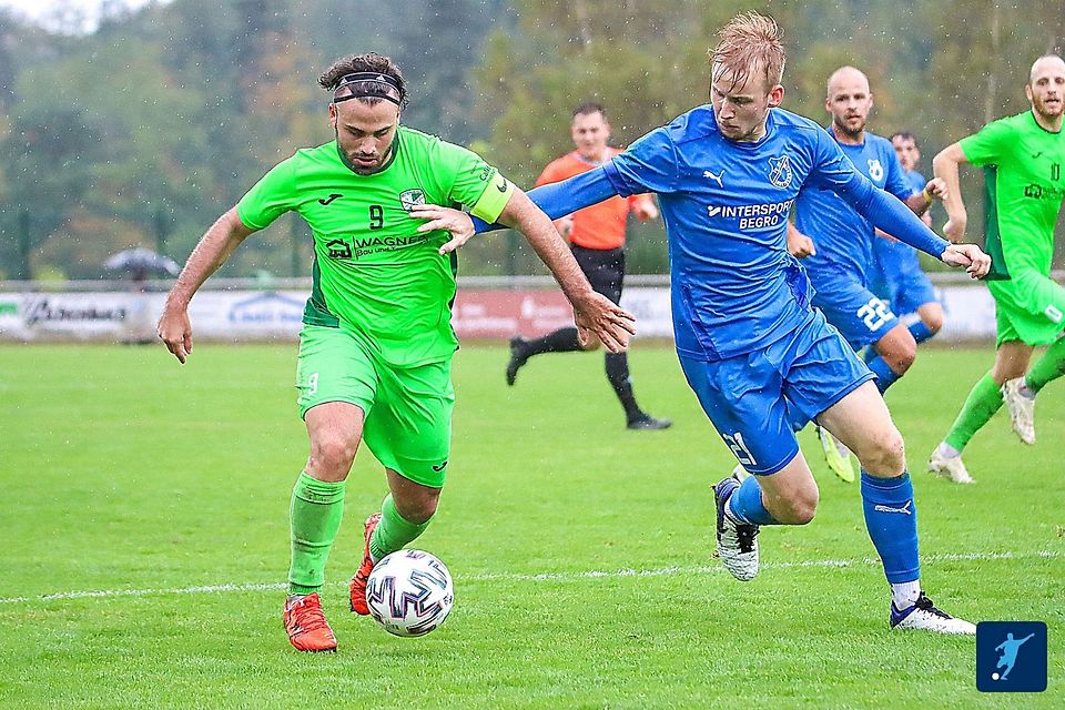 Der SV Zeilsheim siegte 3:1 gegen Wieseck, wobei Abdussamed Gürsoy (links) das wichtige 2:1 erzielte.