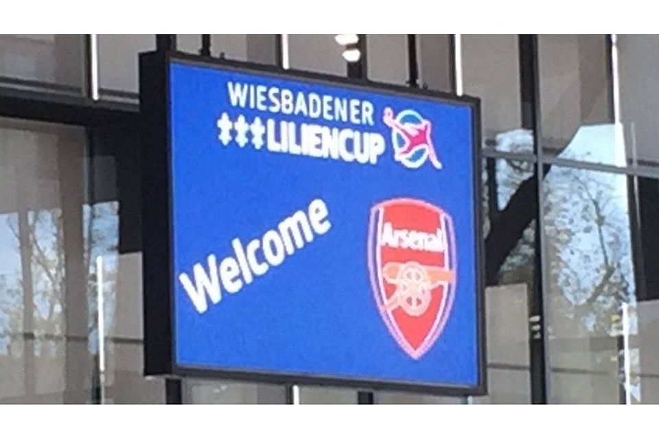 Auf die U17 des FC Arsenal dürfen sich die Fans des Wiesbadener Liliencups freuen! F: Walloch