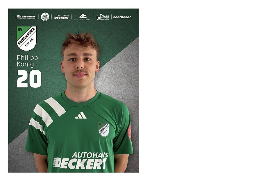 Philipp König brachte sein Team mit 1:0 in Führung