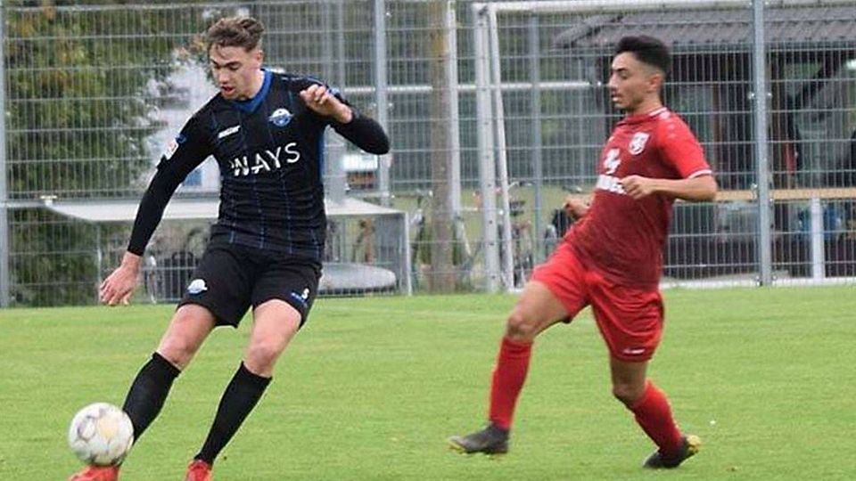 Stabilisator: Innenverteidiger Luka Nikolas Driller sollt die Defensive der U21 des SC Paderborn 07 auch in Kaan-Marienborn zusammenhalten. 