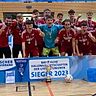 Stolze Sieger der U19-Bayerischen in Essenbach: der FC Memmingen! 