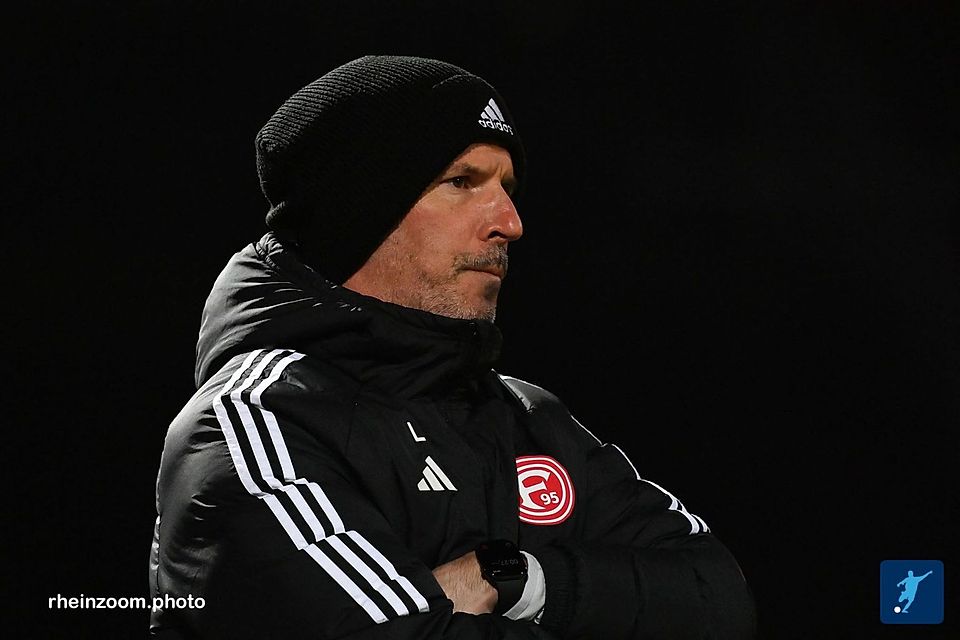 Fortuna-Coach Jens Langeneke. Fortuna-Coach Jens Langeneke.