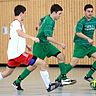 Die SpVgg Teisnach (grüne Trikots) verzichtet auf einen Start bei der Hallen-Bayerwaldmeisterschaft F: Weiderer