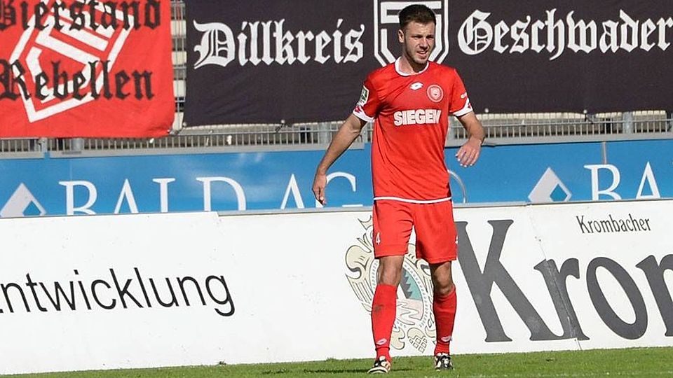 Marco Beier machte 54 Spiele für die Sportfreunde Siegen.