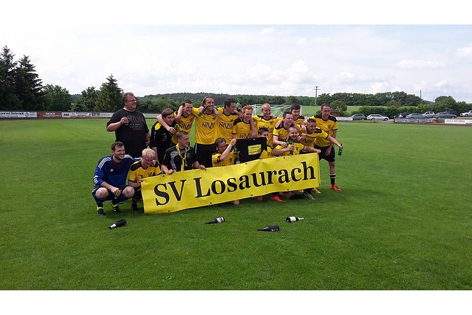 Auch den SV Losaurach sehen wir nächstes Jahr in der Kreisliga. F: SVL