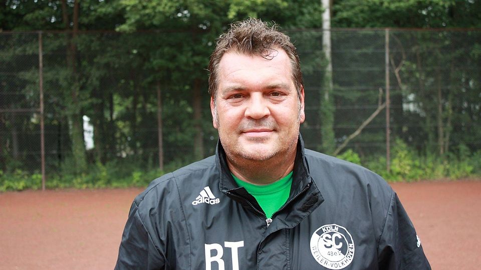 Volkhovens Trainer Ralf Tröscher, Foto: Kämpf