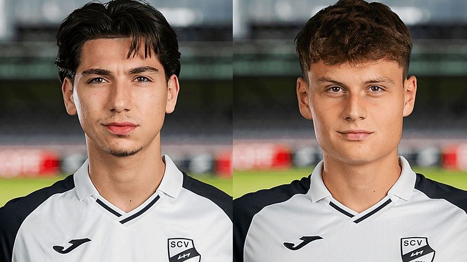 Tirpan (links) und Rasper sind in der kommenden Saison Gegner des SC Verl II.