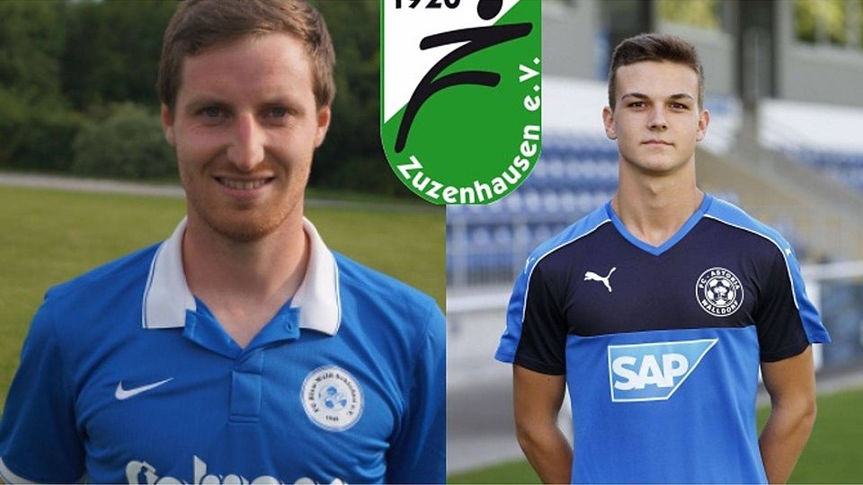 Florian Müller (l.) und Luca Theres verstärken den FCZ zur neuen Runde.