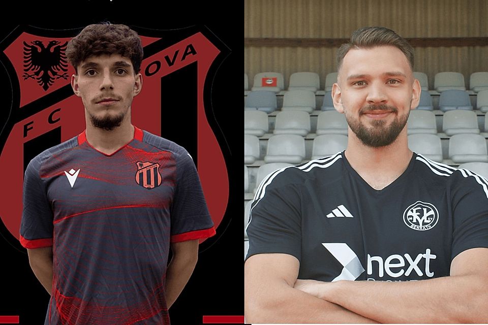 Shkelqim Hyseni (l.) und Michael Kijach. 