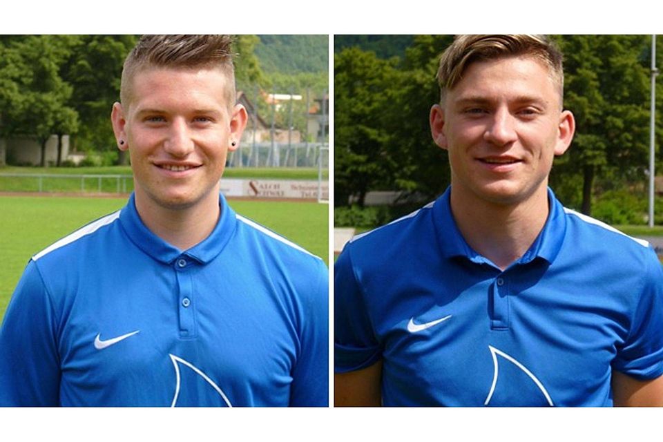 Dennis Kaltenbach (links) und Sandro Rautenberg spielen kommende Saison beim SV Kirchzarten | Fotos: FC Waldkirch