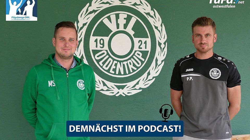 Sind stolz auf ihren VfL: Der 1. Vorsitzende Marcel Klisch (l.) und Cheftrainer Patrick Pyka (r.) haben mit ihrem Team in den letzten Jahren einen unglaublichen Durchmarsch hingelegt.