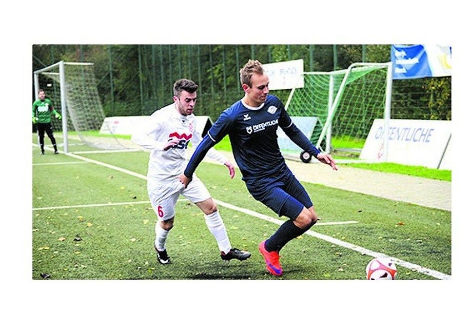 Torschütze: Frederik Voltmann (rechts) traf für den VfB II spät zum 1:1. Rahn