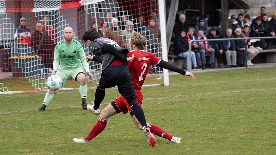 FB KL Oberpframmern (rot)   Dominic Ritter von Weinzierl und TW Maximilian Probst