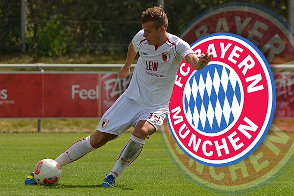Mattias Strohmaier hat beim FC Bayern München einen Vertrag unterschrieben  Montage:Andreas Santner