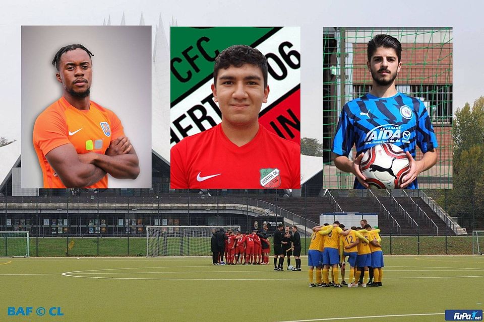 v.l.n.r.: David Whajah, Marko Kurtisevic, Caglar Polat