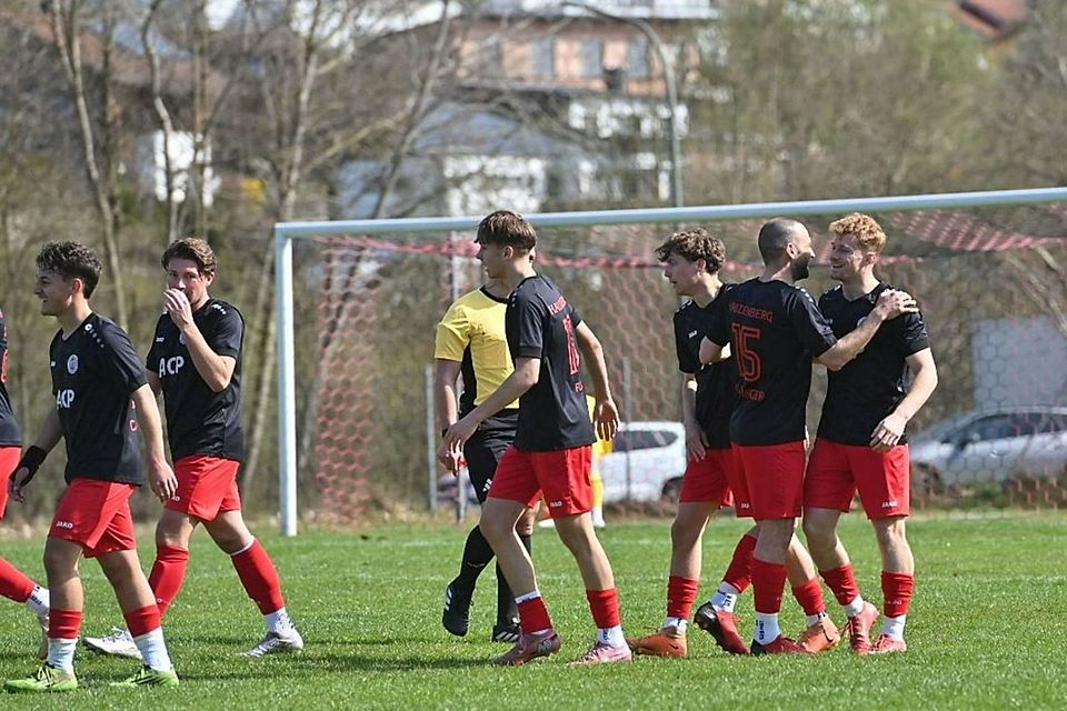 Hauzenberg kann den Punkt gegen Landsberg feiern wie einen Dreier.