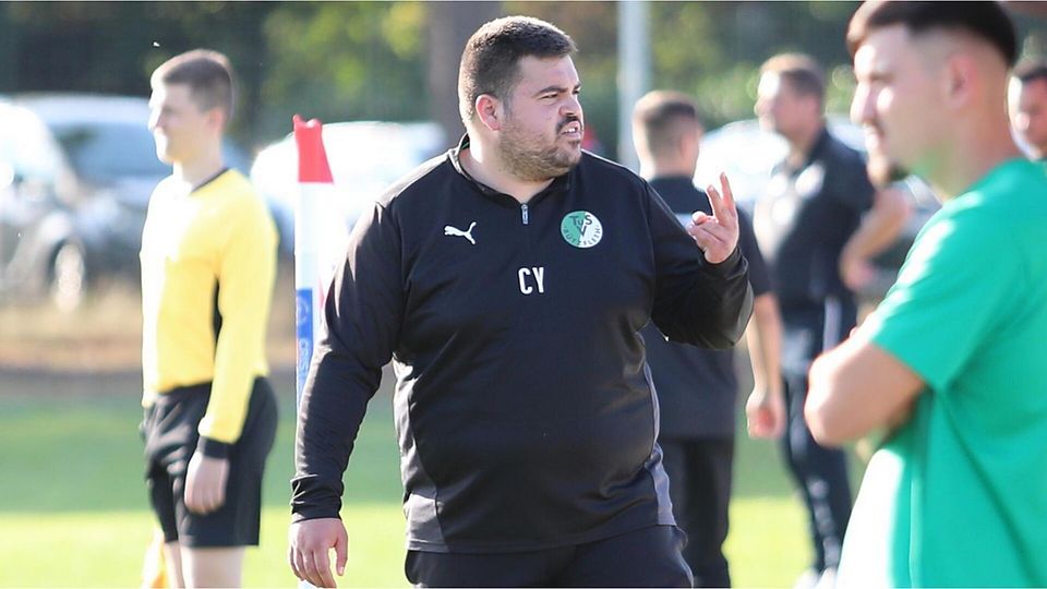 TuSV-Trainer Can Yildiz freut sich über zwei Auswärtstore: „Wir haben als Mannschaft über 90 Minuten gekämpft.“ Foto: Berlin